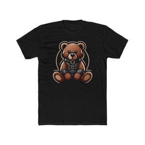 B+N Leather Bear Crew Neck